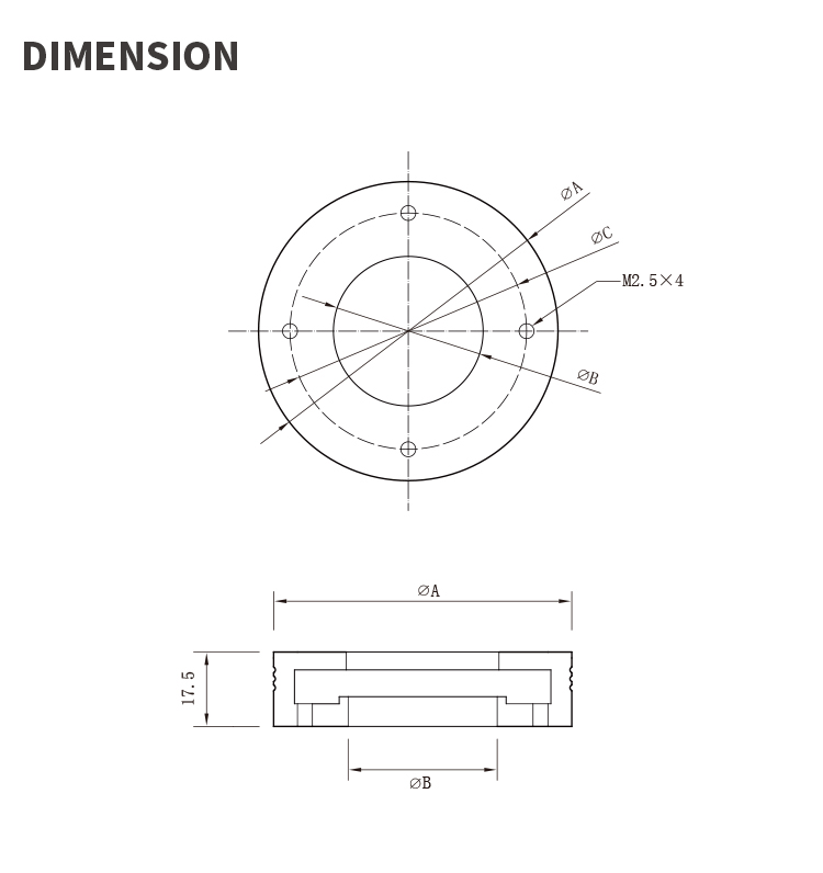 6w machine led vision light 