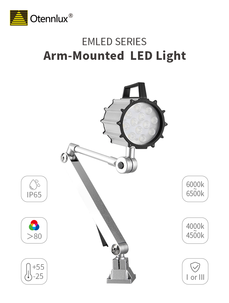 Custom IP65 high quality milling machine long arm work light,IP65