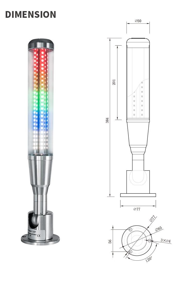 cnc signal warming light 