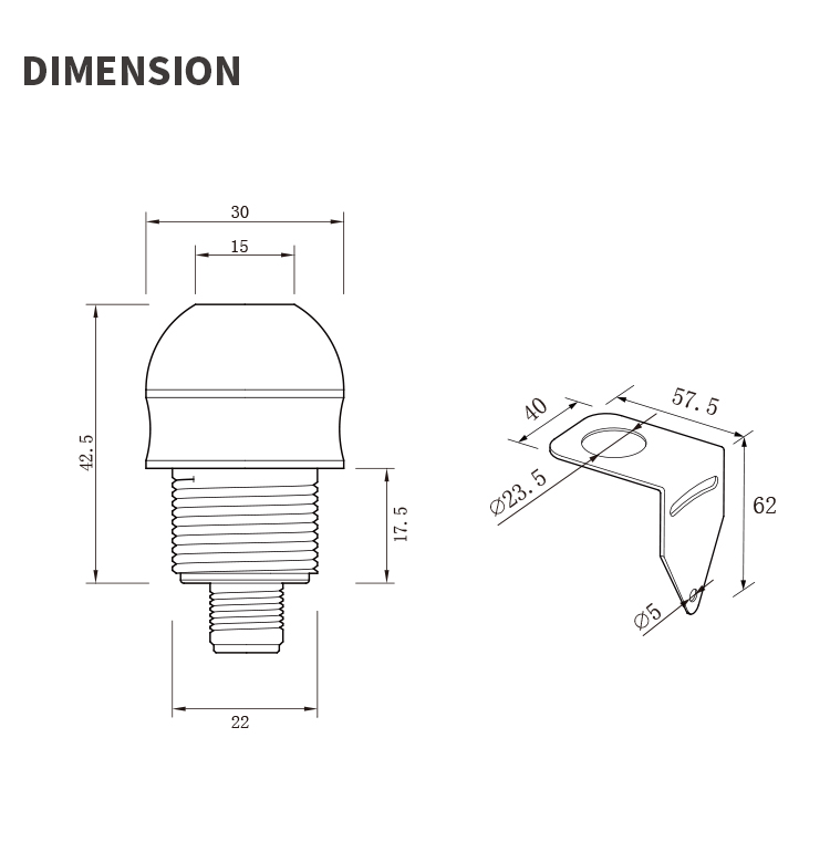 LED Scheinwerfer 12V - 24V IP69K 28W eckig