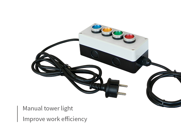 siganl light with switch button