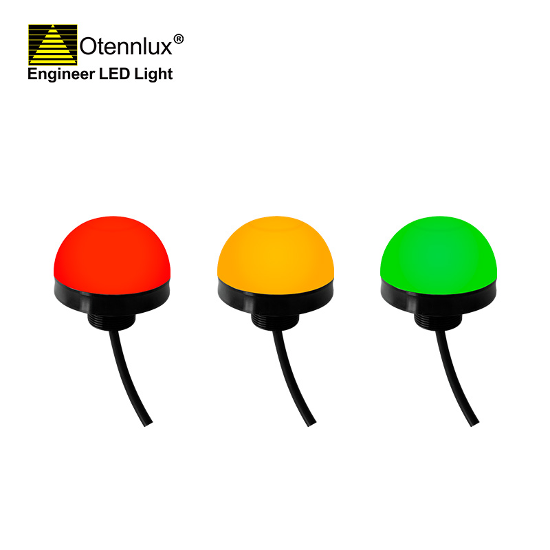 Otennlux O70 24v 70mm 3colors led signal warming light